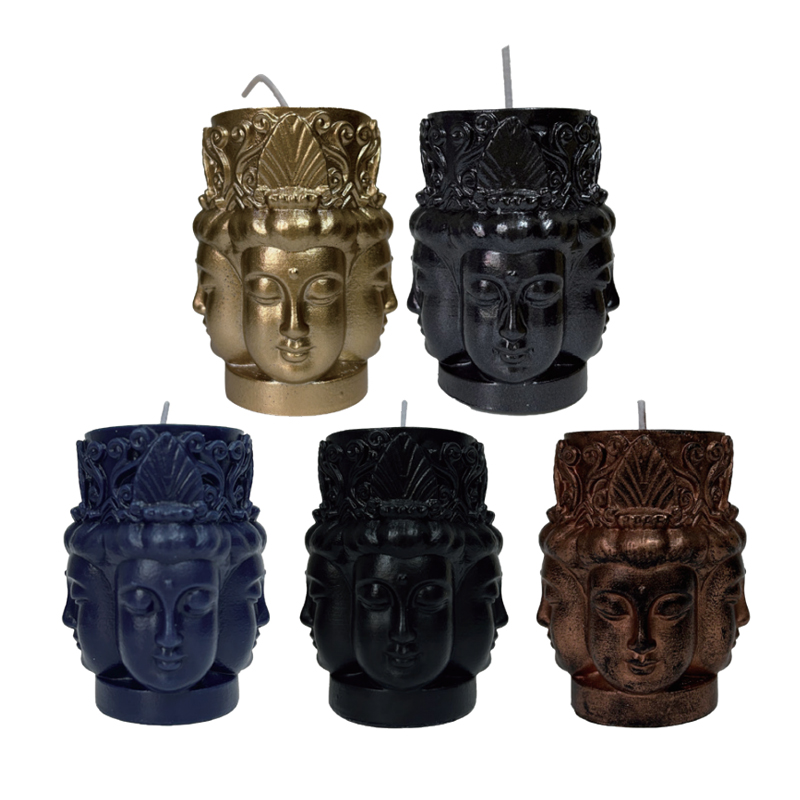 Lumânări Buddha cu patru fețe